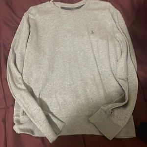 Grey Ralph Lauren thin sweater